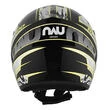 NAU N400 Overnet Open Face Helmet Черно-желтый
