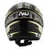 NAU N400 Overnet Open Face Helmet Черно-желтый
