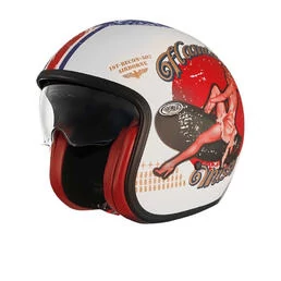PREMIER HELMETS 23 Vintage Pin Up8 BM 22.06 Open Face Helmet Разноцветный