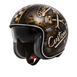 PREMIER HELMETS 23 Vintage OP9 BM 22.06 Open Face Helmet Разноцветный