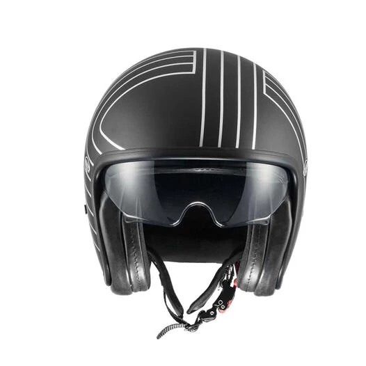 PREMIER HELMETS 23 Vintage EX BM 22.06 Open Face Helmet Черный