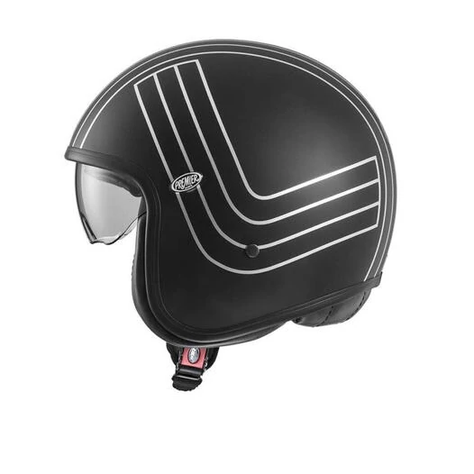 PREMIER HELMETS 23 Vintage EX BM 22.06 Open Face Helmet Черный
