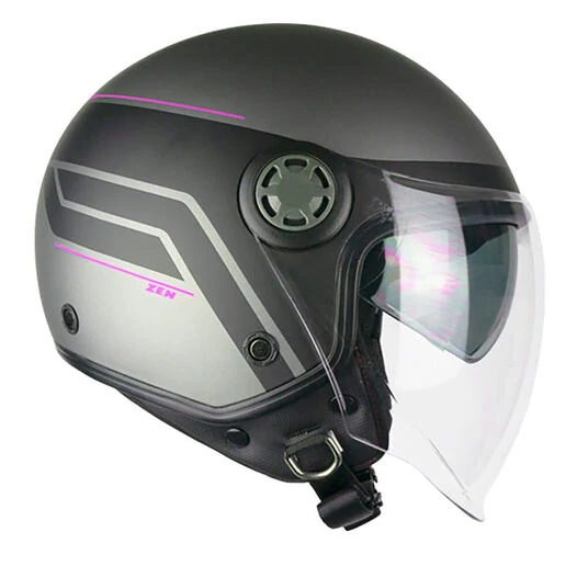 SKA-P 1SHG Zen City Open Face Helmet Anthracite / Fluo Pink (размер: l)