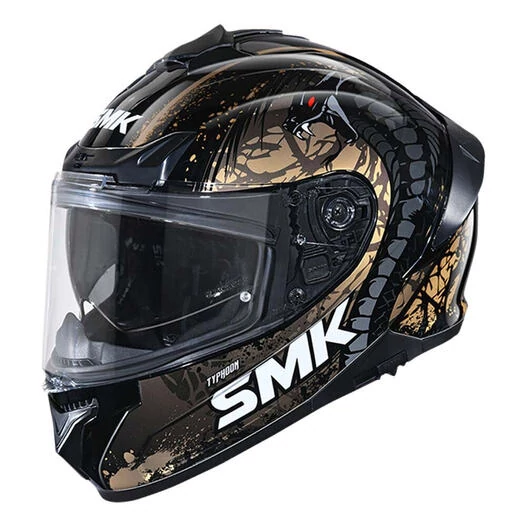 SMK Typhoon Reptile Full Face Helmet Черный (размер: xl)