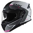 SMK Gullwing Kresto Modular Helmet Glossy White / Grey / Black / Pink (размер: 2xl)