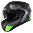 SMK Gullwing Kresto Modular Helmet Black / Grey / Green (размер: 2xl)