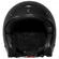 RUSTY STITCHES Fonzie Open Face Helmet Matt Black / White