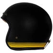 RUSTY STITCHES Fonzie Open Face Helmet matt black / yellow (размер: xl)