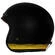 RUSTY STITCHES Fonzie Open Face Helmet matt black / yellow