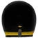 RUSTY STITCHES Fonzie Open Face Helmet matt black / yellow