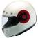 SMK Retro Full Face Helmet Glossy White / Red