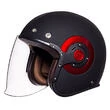 SMK Retro Open Face Helmet Черный (размер: xs)