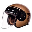 SMK Retro Seven Open Face Helmet Золотой / Черный