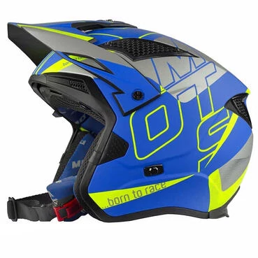 MOTS Jump Up03 Open Face Helmet Синий