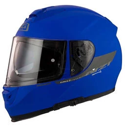 NZI Eurus 2 Duo Full Face Helmet Matt Solid Noveau Blue