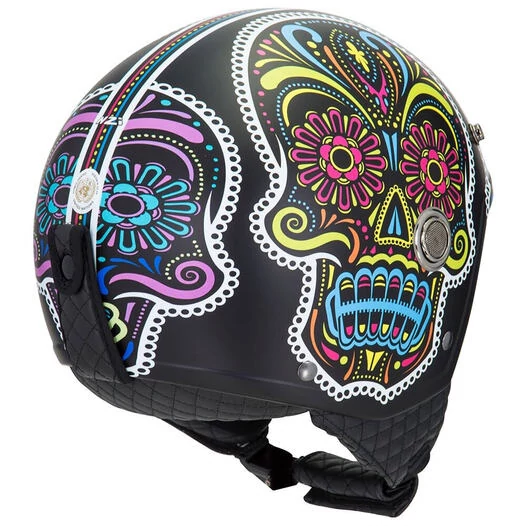 NZI Tonup Open Face Helmet Matt Survival