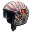 NZI Rolling 4 Sun Open Face Helmet Matt Naval (размер: 2xl)