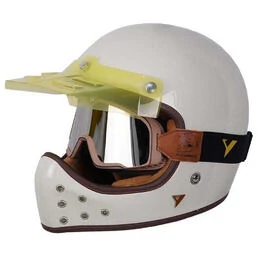BY CITY The Rock Bone R.22.06 Full Face Helmet White Bone