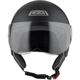 NZI Vintage 3 Open Face Helmet Matt Matt Black