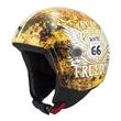 NZI Tonup Open Face Helmet Glossy Feel (размер: xs)