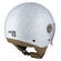 NZI Zeta 2 Open Face Helmet Matt Brocado White