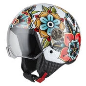 NZI Zeta 2 Open Face Helmet Glossy Spring