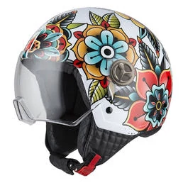 NZI Zeta 2 Open Face Helmet Glossy Spring