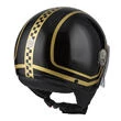 NZI Zeta 2 Open Face Helmet Glossy Goldfinger