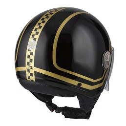 NZI Zeta 2 Open Face Helmet Glossy Goldfinger