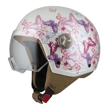 NZI Zeta 2 Open Face Helmet Glossy Monarch