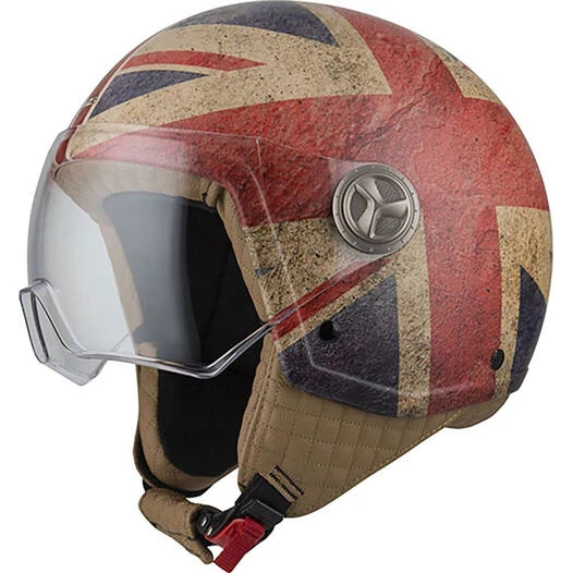 NZI Zeta 2 Open Face Helmet Matt Britain (размер: xs)