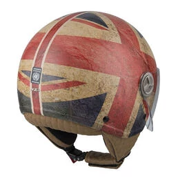 NZI Zeta 2 Open Face Helmet Matt Britain
