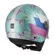 NZI Zeta 2 Open Face Helmet Matt Blue Leaves