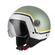 NZI Zeta 2 Open Face Helmet Matt Profile Pistacho