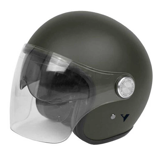 BY CITY The City Open Face Helmet Зеленый (размер: m)