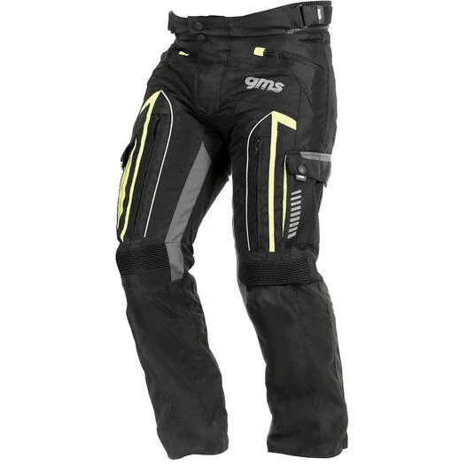 GMS EVEREST Touring Motorcycle мотоштаны Black Anthracite Yellow (размер: 2xl)