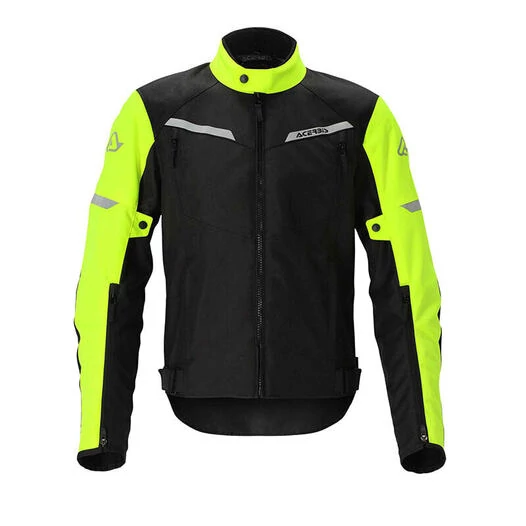Acerbis Ce X-street Jacket Black Yellow Желтый