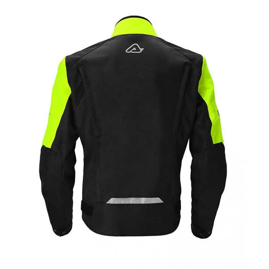 Acerbis Ce X-street Jacket Black Yellow Желтый