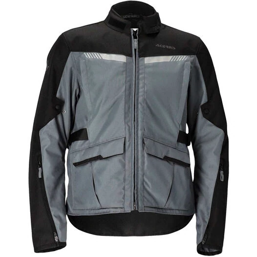 Acerbis X-TRAIL Medium Gray Touring Motorcycle Jacket