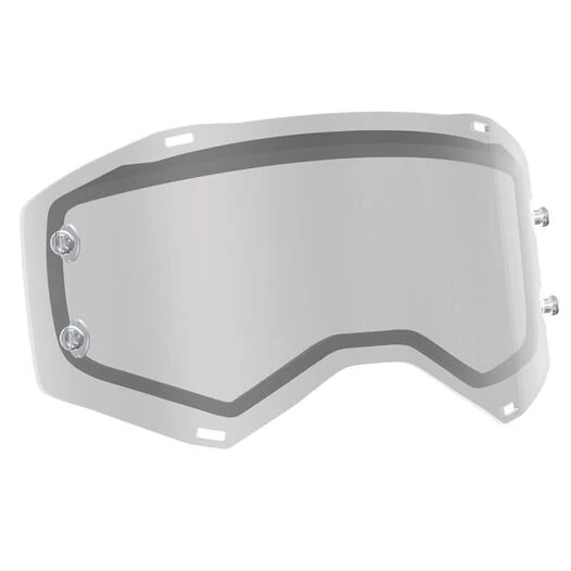 Scott Mx Lens Prospect/fury Dl Works Clear Белый
