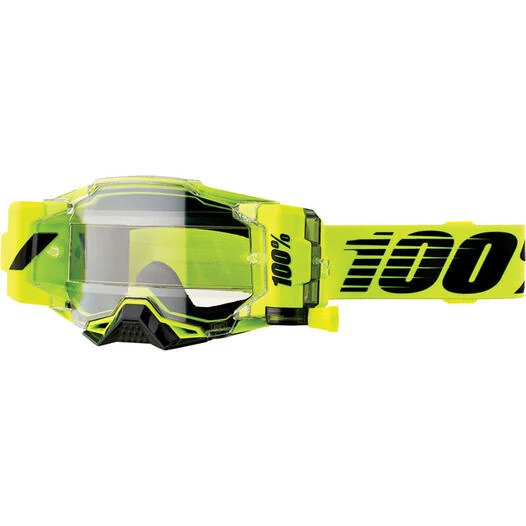 100% Armega Forecast Nuclear Citrus Goggle Yellow Желтый
