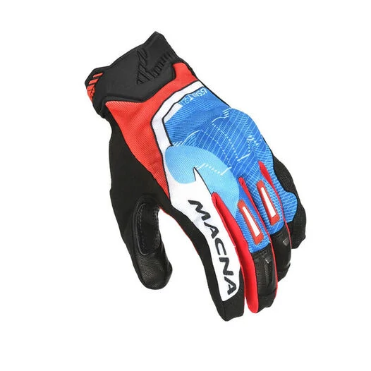 Macna Assault 2.0 мотоперчатки Red White Blue Красный