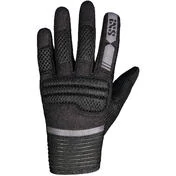 Women's Summer Motorcycle мотоперчатки In Ixs SAMUR AIR 2.0 Black Fabric