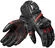 Motorcycle Leather мотоперчатки Racing Rev'it LEAGUE Black Gray