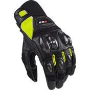 Ls2 Spark 2 CE Black Yellow Summer Leather Motorcycle мотоперчатки