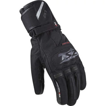 LS2 Snow WP Black Winter Motorcycle мотоперчатки