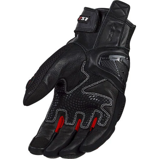 Ls2 Spark 2 Air Gloves Black Red White Белый