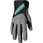 Thor Cross Enduro Motorcycle мотоперчатки SPECTRUM Gray Black Mint