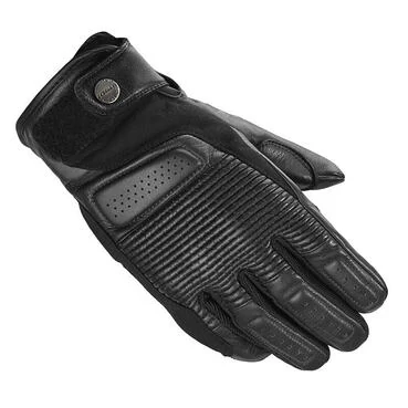 Spidi Clubber Leather мотоперчатки Black Черный