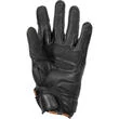 GMS CURVE Leather Motorcycle Gloves Black Yellow